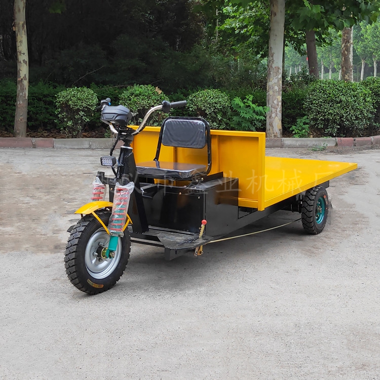 轉(zhuǎn)運(yùn)共享單車低工作面電動(dòng)平板車  好裝好卸